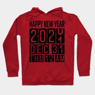 New Year Odometer, Happy New Year 2021 Hoodie